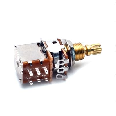 품질  16mm Push Pull Potentiometer DPDT Electric Guitar For Electric Bass Guitar 공장