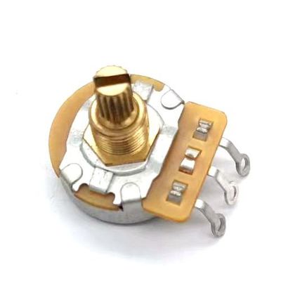 품질  125V AC Continuous Rotary Switch 10000ohm CTS Switch For Electric Guitar 공장