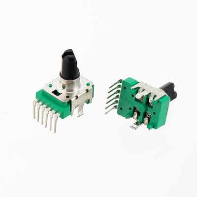 R1116G 11 Mm 듀얼 집단 금속축 탄소 박막 회전식 전위계 B10k 50K 100K
