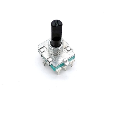 LED 스위치가 있는 16mm EC16 360도 듀얼 로터리 엔코더
