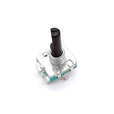 LED 스위치가 있는 16mm EC16 360도 듀얼 로터리 엔코더