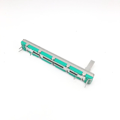 C6044G 이중 전위차계 탄소 필름 슬라이드 전위차계 60mm 여행 5K 10K 선형 스테레오 전위차계