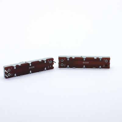 스위치 30mm 여행 선형 5k 10k 옴 전위차계 100k 전위차계가 있는 슬라이드 전위차계의 중국 제조업체