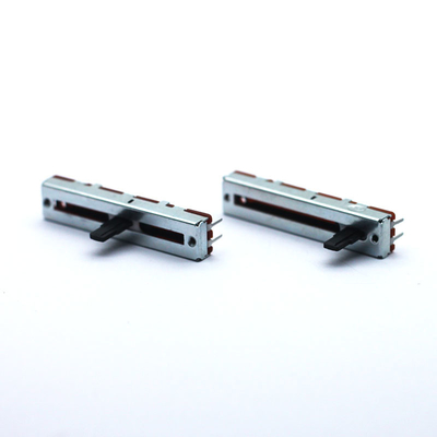 스위치 30mm 여행 선형 5k 10k 옴 전위차계 100k 전위차계가 있는 슬라이드 전위차계의 중국 제조업체