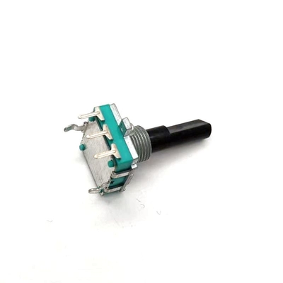 검은 EC16은 회전 인코더 버튼 DC250V 플라스틱 샤프트를 바꿉니다