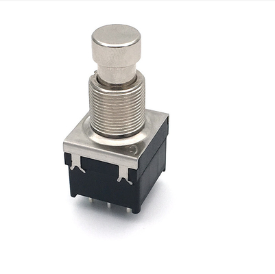SPDT 기타 피트는 125V AC 6A 순간적 풋 페달을 PCB 단말기로 때립니다